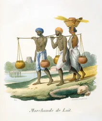Vendeurs de lait, 1827-35